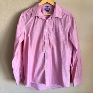 Kenneth Cole pin dot button up shirt